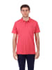 The Time of Bocha 2er-Set: Poloshirts in Schwarz/ Fuchsia