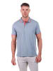 The Time of Bocha Poloshirt in Hellblau