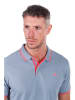 The Time of Bocha Poloshirt in Hellblau