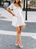 Milan Kiss Jurk crème