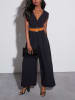 LA Angels Jumpsuit in Schwarz