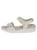 Caprice Leder-Sandalen "Babette" in Beige