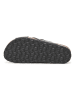 billowy Skórzane klapki w kolorze czarnym