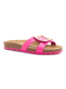 billowy Leren slippers roze