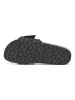 billowy Leren slippers donkerblauw