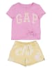 GAP 2tlg. Outfit in Rosa/ Gelb