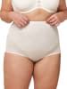 Triumph Figi high waist "Wild Rose Sensation" w kolorze kremowym