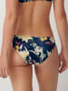 Triumph Figi-bikini "Botanical Leaf Tai" w kolorze granatowym