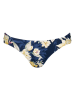 Triumph Bikini-Hose "Botanical Leaf Tai" in Dunkelblau