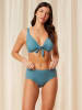 Triumph Bikinislip "Streams of Pearls" blauw