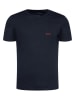 Hugo Boss 3er-Set: Shirts in Dunkelblau/ Khaki/ Schwarz