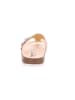 Legero Leren teenslippers "Clear" lichtroze