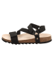 Legero Leren sandalen zwart