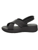 Legero Leder-Sandalen "Easy" in Schwarz