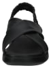 Legero Leder-Sandalen in Schwarz