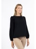Usha Bluse in Schwarz