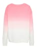 Chiemsee Sweatshirt in Rosa/ Orange/ WeiÃŸ