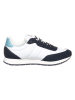 Tommy Hilfiger Skórzane sneakersy w kolorze granatowo-białym