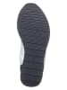 Tommy Hilfiger Shoes Leder-Sneakers in Weiß/ Dunkelblau
