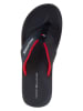 Tommy Hilfiger Teenslippers donkerblauw/rood