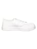 Calvin Klein Leren sneakers wit