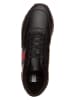 Tommy Hilfiger Shoes Leder-Sneakers in Schwarz