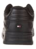 Tommy Hilfiger Shoes Leder-Sneakers in Schwarz