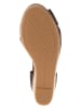 Tommy Hilfiger Shoes Keilsandaletten in Schwarz