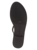 Tommy Hilfiger Skórzane sandały w kolorze czarnym