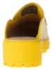 Tommy Hilfiger Shoes Leder-Clogs in Beige/ Gelb