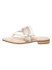 Tommy Hilfiger Shoes Leder-Zehentrenner in Weiß