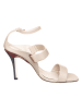 Tommy Hilfiger Shoes Leder-Sandaletten in Weiß
