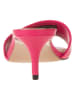 Tommy Hilfiger Shoes Leder-Pantoletten in Pink