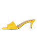 Tommy Hilfiger Shoes Leder-Pantoletten in Gelb