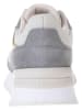 Tommy Hilfiger Shoes Leder-Sneakers in Grau/ Rosa