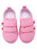 First Step Sneakersy "Velcro" w kolorze jasnoróżowym