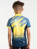 Dare 2b Fietsshirt "Speed up II" geel/blauw