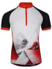 Dare 2b Koszulka kolarska "Speed up II" w kolorze biało-czerwonym