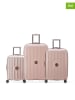 Delsey 3tlg. Hardcase-Trolleyset "St Tropez" in Beige