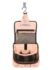 Reisenthel Toilettas abrikooskleurig/zwart - (B)18,5 x (H)16 x (D)7 cm