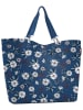 Reisenthel Shopper ''XL"' donkerblauw/crème - (B)68 x (H)45,5 x (D)20 cm