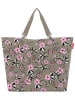 Reisenthel Shopper ''XL"' kaki/lichtroze - (B)68 x (H)45,5 x (D)20 cm