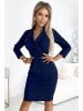 numoco Kleid in Dunkelblau