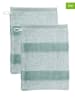 Beddinghouse 2-delige set: washandjes "Sheer" mintgroen - 2x 2 stuks