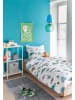 Hanneke de Jager Renforcé beddengoedset "Deep the Sea" wit/groen