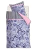 Oilily Satin-Bettwäsche-Set "Florence" in Blau
