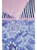 Oilily Satin-Bettwäsche-Set "Florence" in Blau
