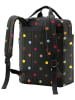 Reisenthel Plecak "Allday M" w kolorze czarnym ze wzorem - 30 x 39 x 13 cm