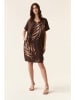 TATUUM Leinen-Kleid in Braun