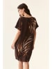 TATUUM Leinen-Kleid in Braun